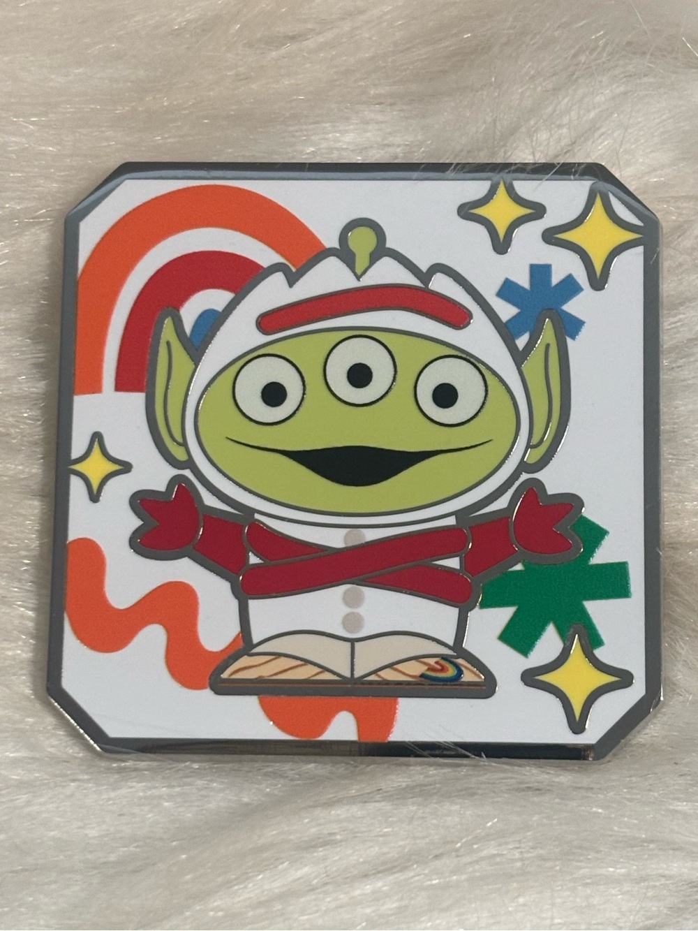 Disney Pixar Toy Story Alien Characters Blind Box Enamel Pin - Forky